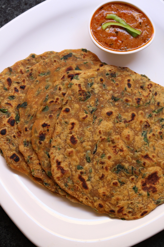 Methi Paratha Recipe Punjabi - Yummy Indian Kitchen
