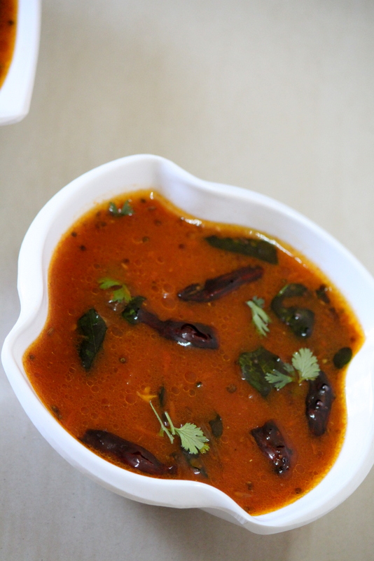 Tomato Rasam Recipe South Indian Style Or Tomato Charu Recipe - Yummy ...