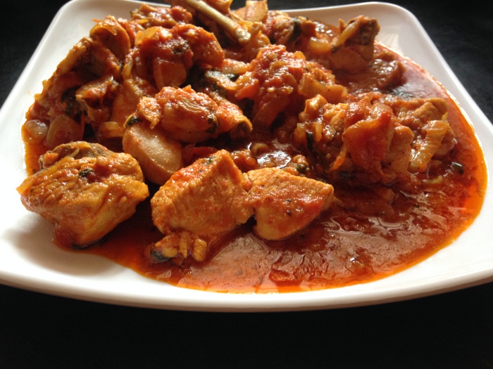 spicy onion tomato  chicken  curry gravy recipe