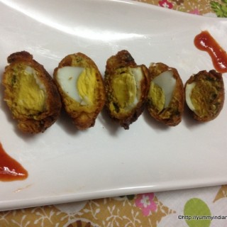 egg pakoda recipe