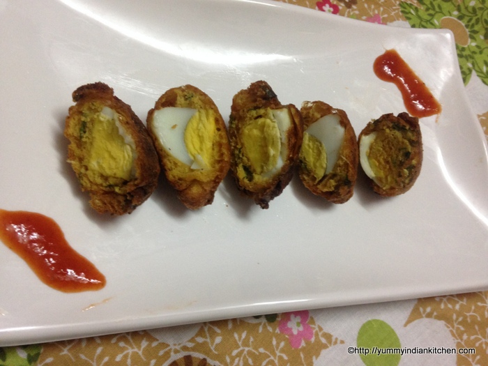 egg pakoda recipe