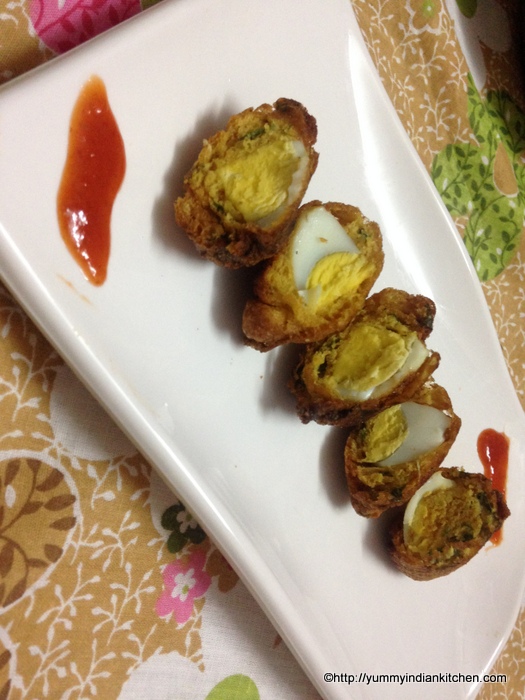 egg pakora recipe or egg bonda