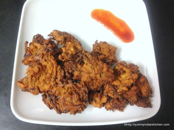 onion pakoda recipe