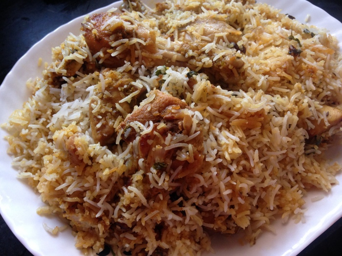  chicken dum biryani