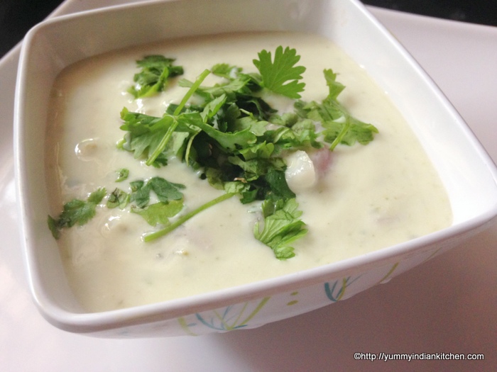 how to make onion raita recipe