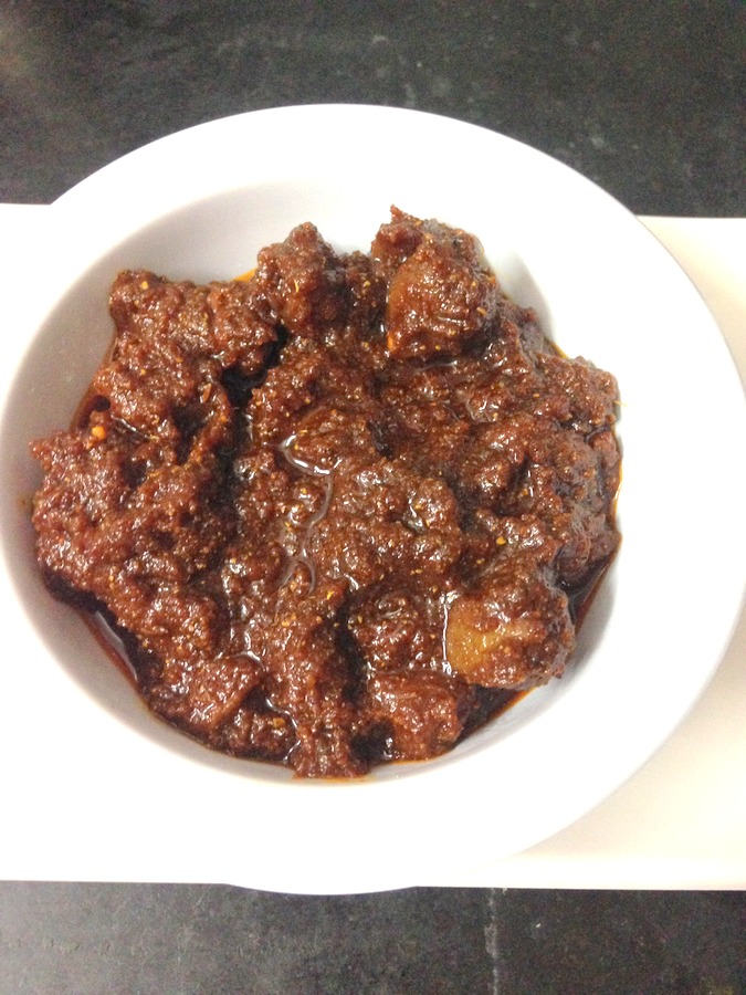 mutton pickle recipe