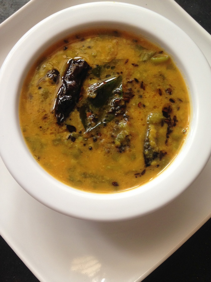 Palak Dal Recipe, Spinach Dal - Yummy Indian Kitchen