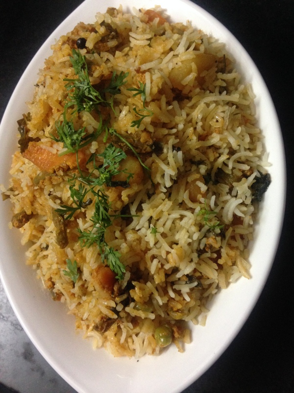 Hyderabadi Veg Biryani Recipe Dum Method - Yummy Indian Kitchen