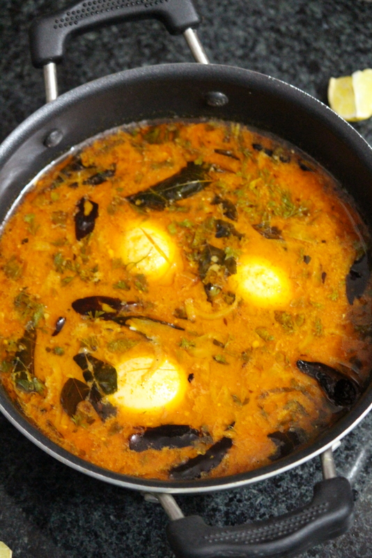 ande ka salan or hyderabadi egg curry