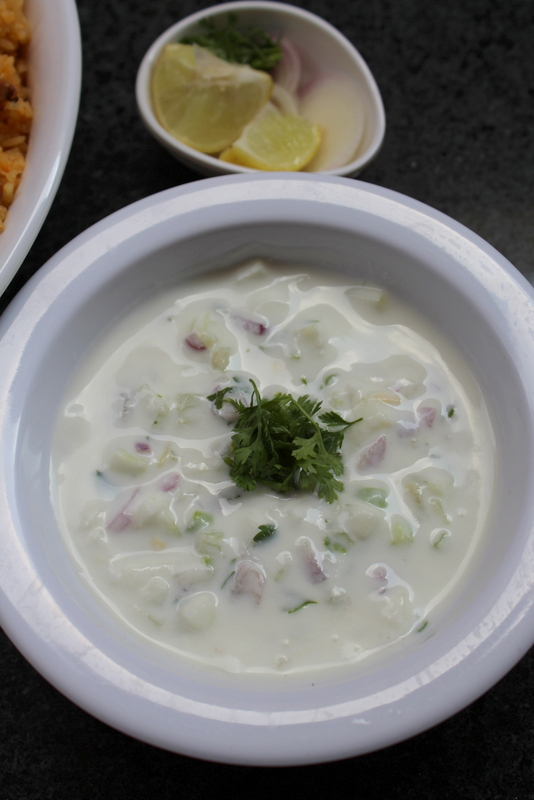 Cucumber Raita Recipe, Kheera Raita - Yummy Indian Kitchen