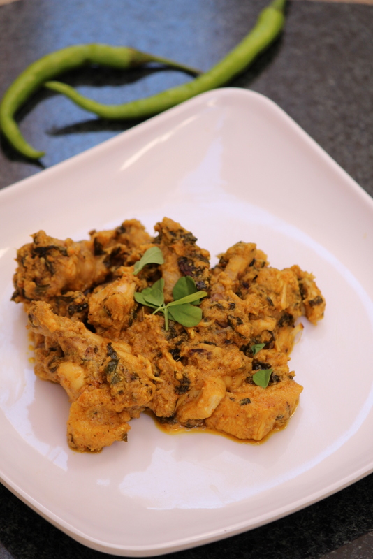 methi chicken recipe