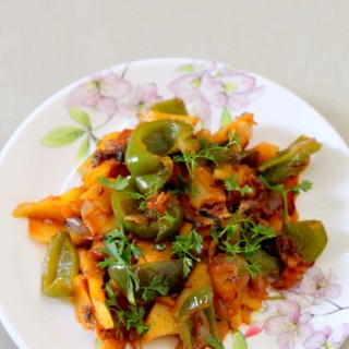 aloo-capsicum-recipe-potato-capsicum-recipe