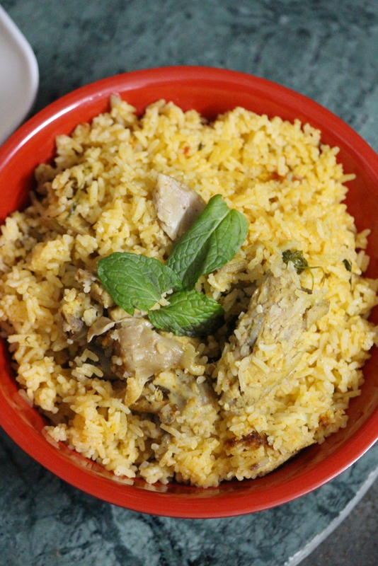 ambur chicken biryani recipe