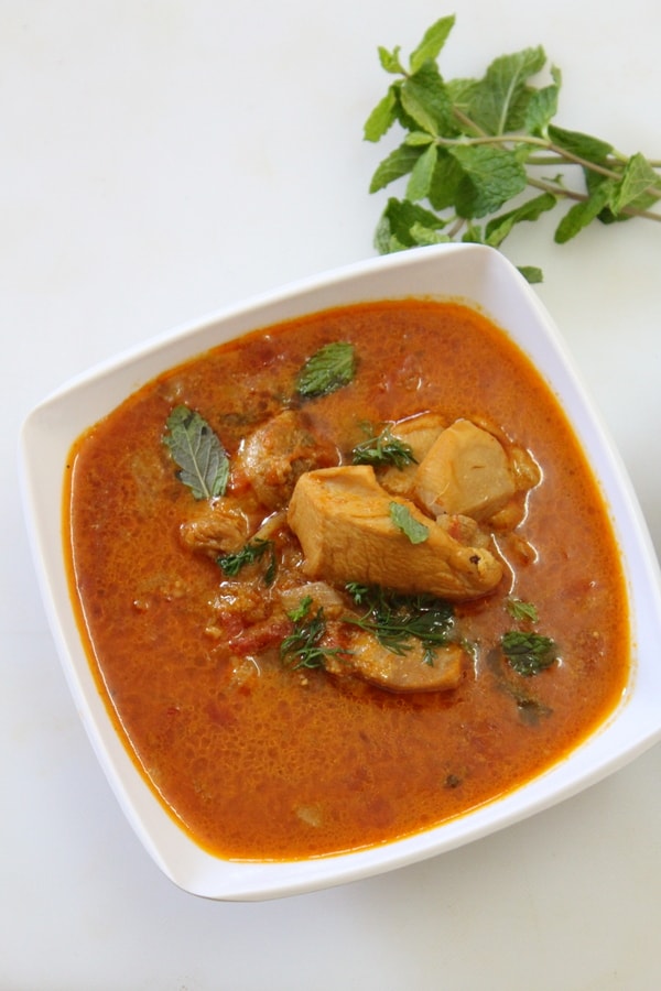 Chicken Curry Without Coconut Milk Recipe - Yummy Indian ...