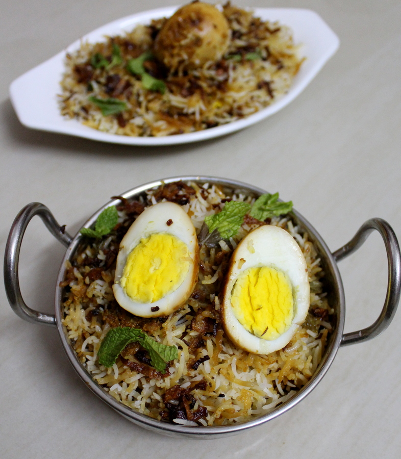 hyderabadi egg biryani recipe