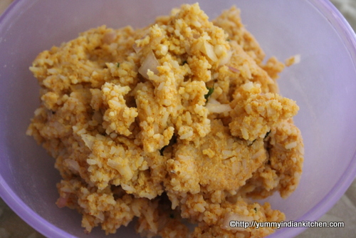 rice pakoda batter