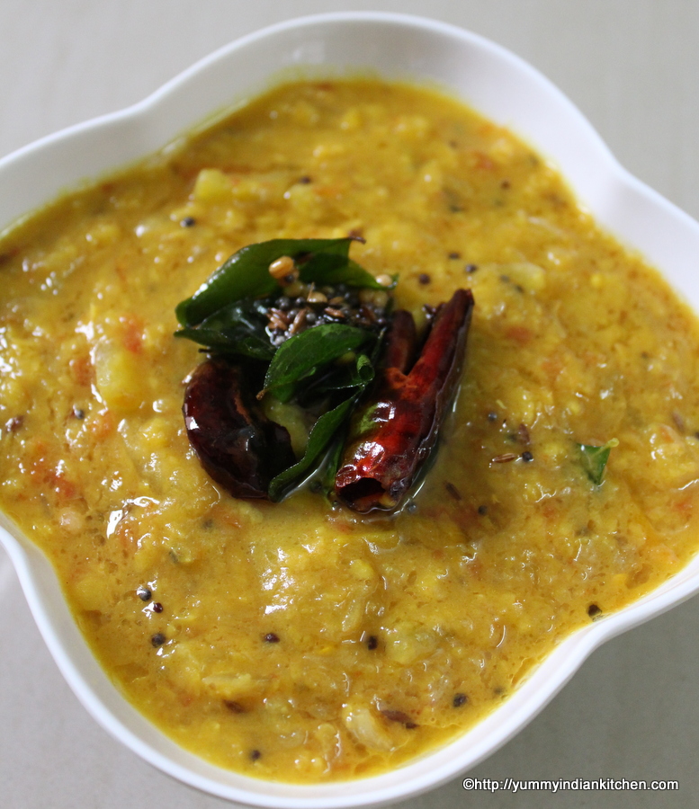 sorakaya-pappu-lauki-dal