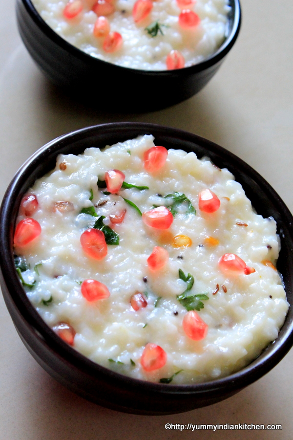 Curd Rice Recipe South Indian, Thayir Sadam - Yummy Indian Kitchen