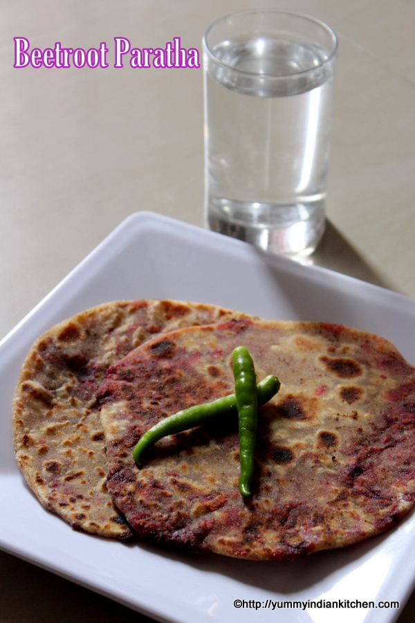 beetroot-paratha