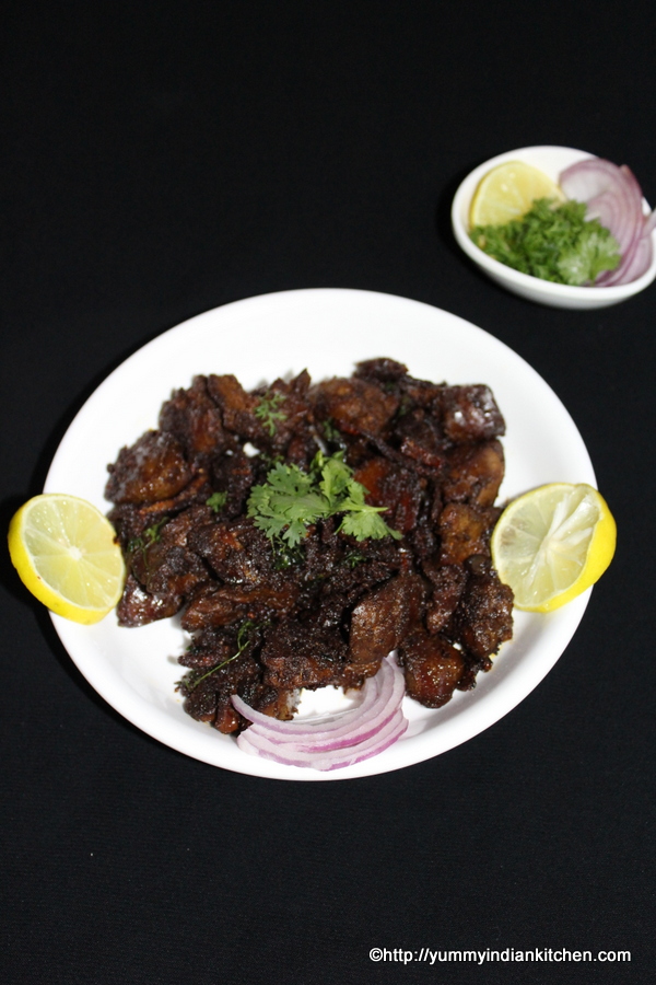 Chicken Liver Fry Recipe, Pan Fried - Yummy Indian Kitchen