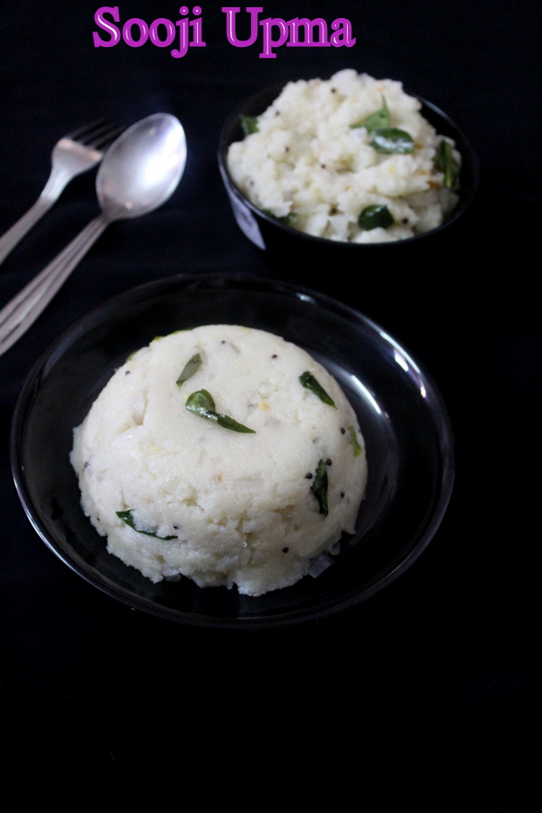 rava upma recipe or sooji upma