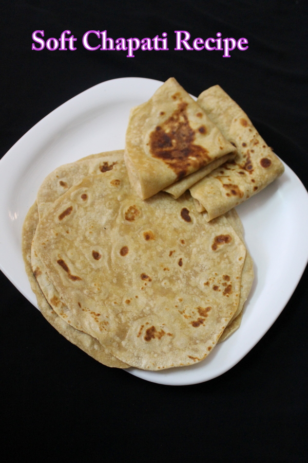 soft chapati recipe| roti recipe | how to make roti - Yummy Indian Kitchen