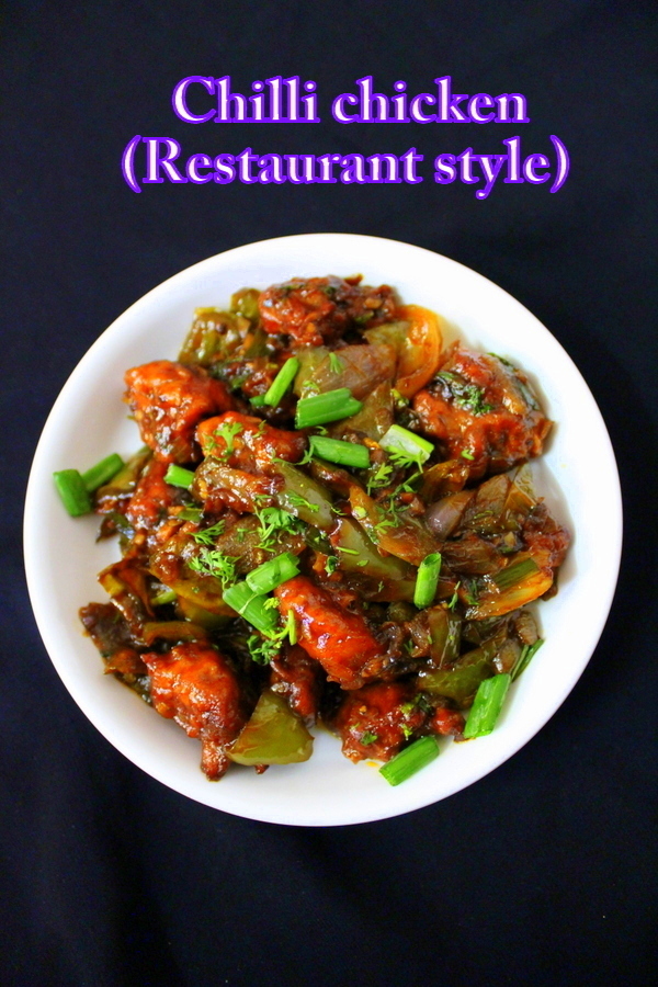 chilli chicken recipe dry and gravy