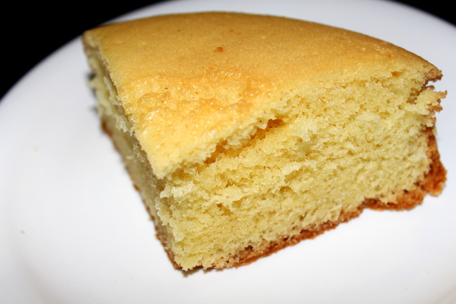 plain vanilla cooker cake