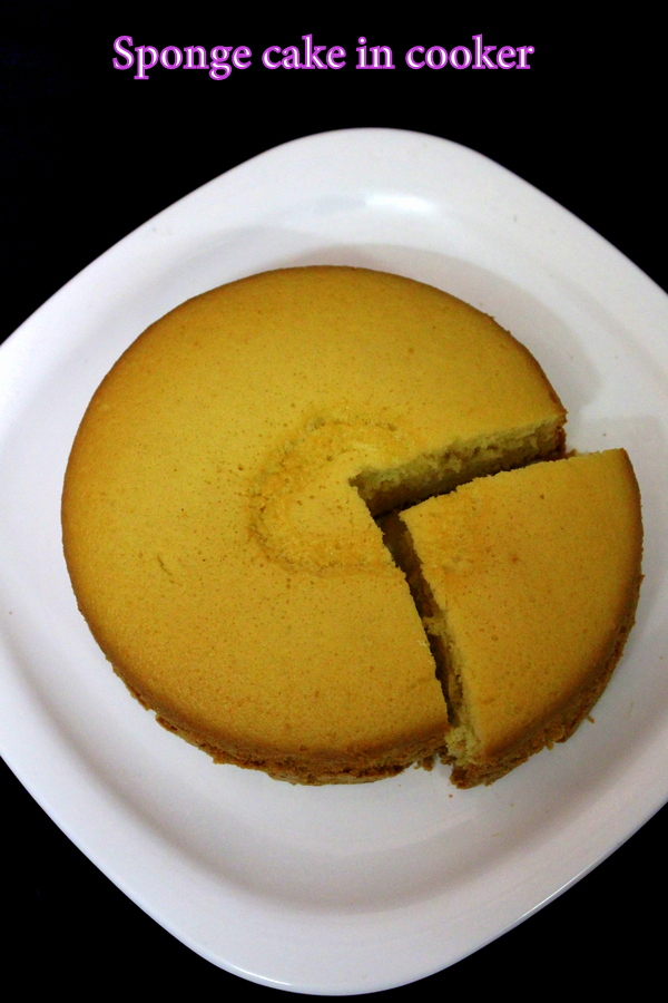 Simple sponge cake without oven Recipe by Hurain Fatima - Cookpad