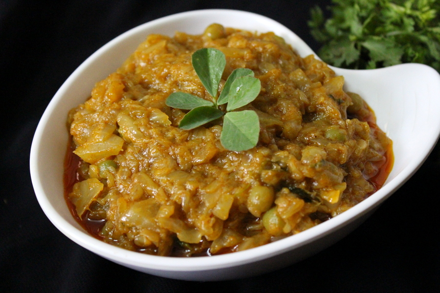 cabbage sabzi