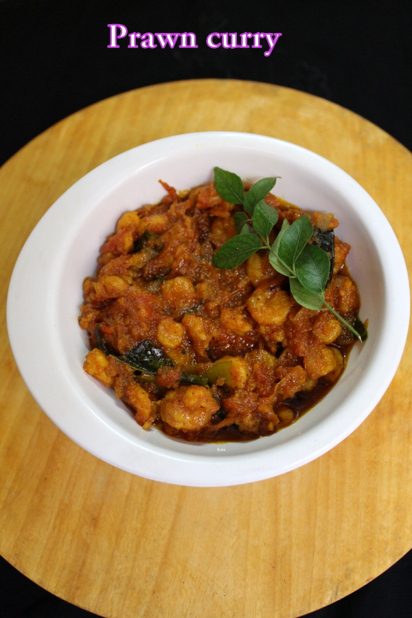 prawn curry recipe | prawn masala - Yummy Indian Kitchen