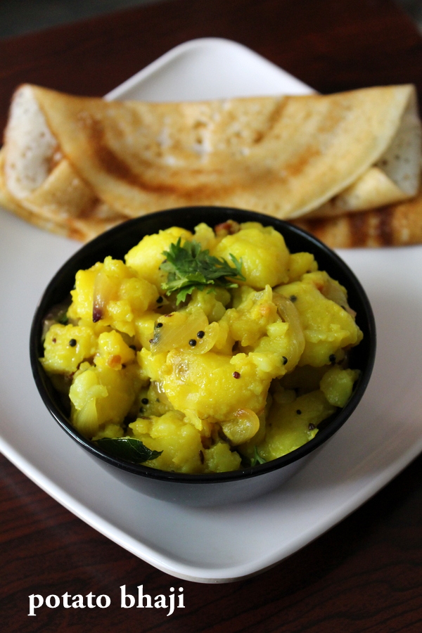 aloo bhaji or potato bhaji