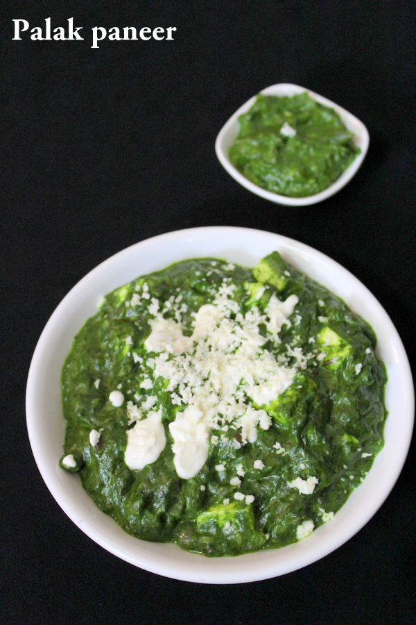 how to make palak paneer recipe