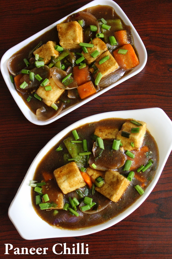 chings chilli paneer or paneer chilli gravy