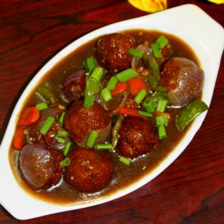 veg manchurian gravy or chings veg manchurian masala