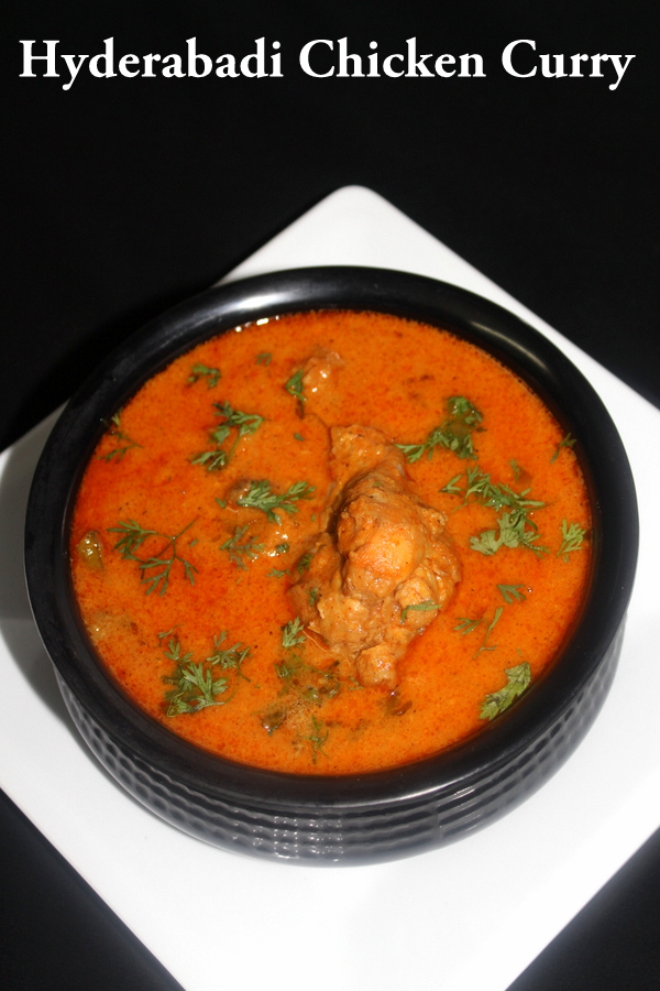 chicken hyderabadi or hyderabadi chicken curry