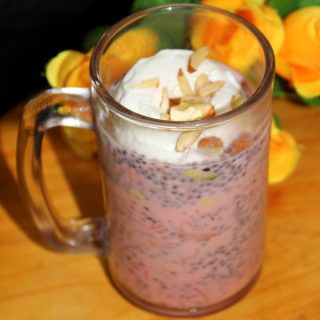 falooda recipe or royal falooda or rose falooda