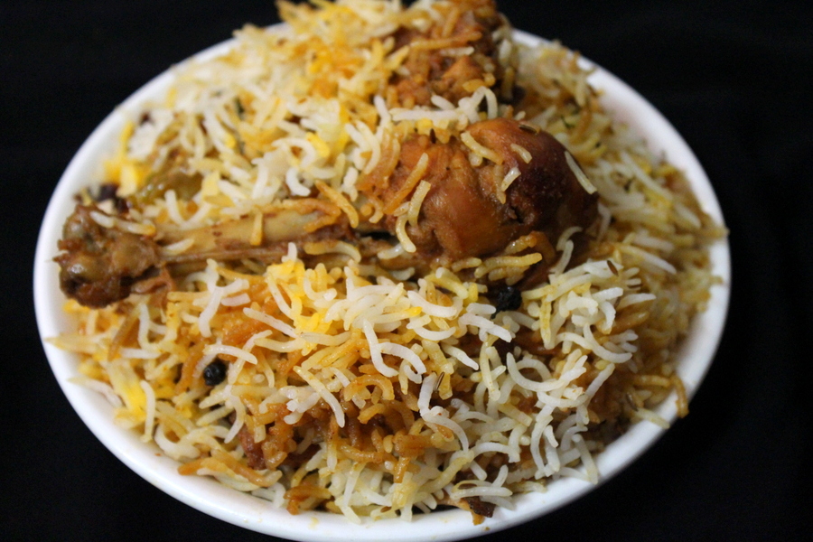 hyderabadi chicken biryani