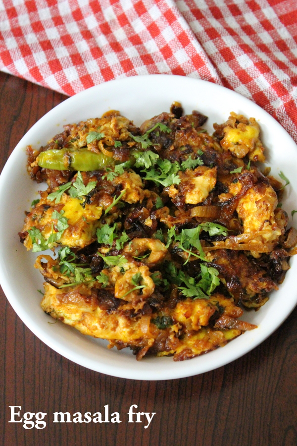 egg masala fry