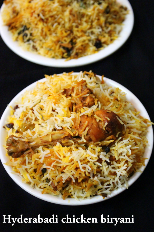 hyderabadi chicken biryani recipe, hyderabadi biryani - Yummy Indian ...