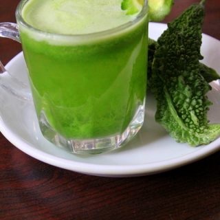 karela juice or bitter gourd juice