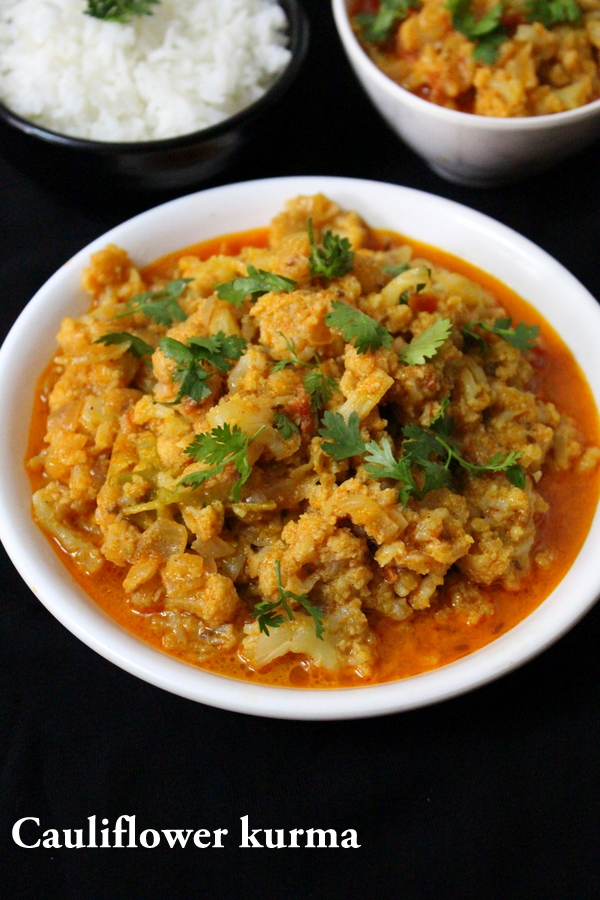 cauliflower kurma