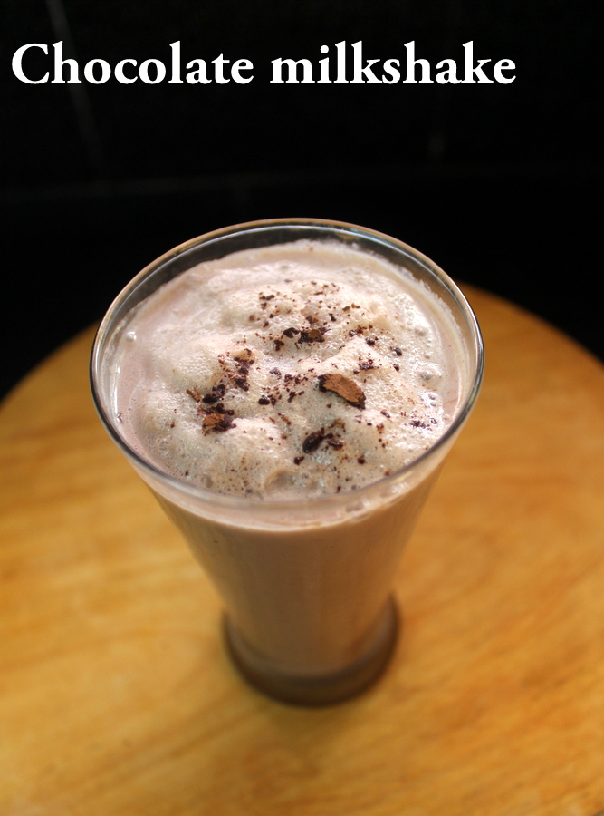 chocolate milkshake recipe or chocolate shake