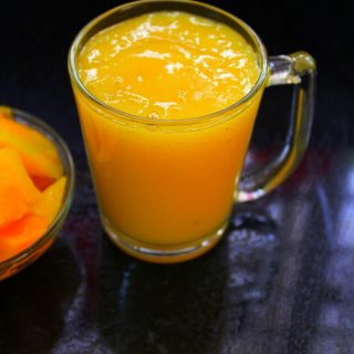 mango juice recipe or mango drink