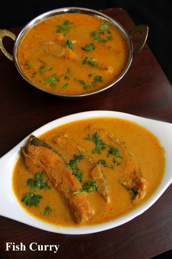 fish curry recipe, fish gravy south indian style - Yummy Indian Kitchen