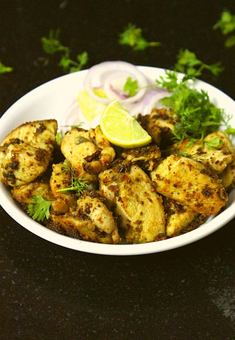 chicken malai tikka recipe, murgh malai tikka - Yummy Indian Kitchen