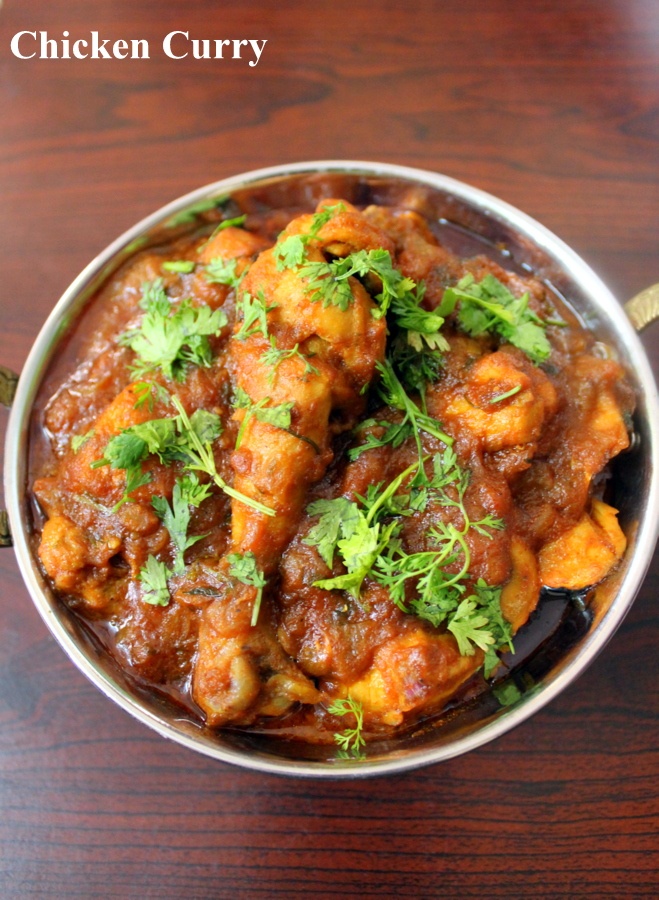 indian chicken curry recipe, dhaba style - Yummy Indian Kitchen