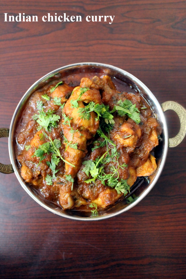 indian chicken curry recipe, dhaba style - Yummy Indian Kitchen