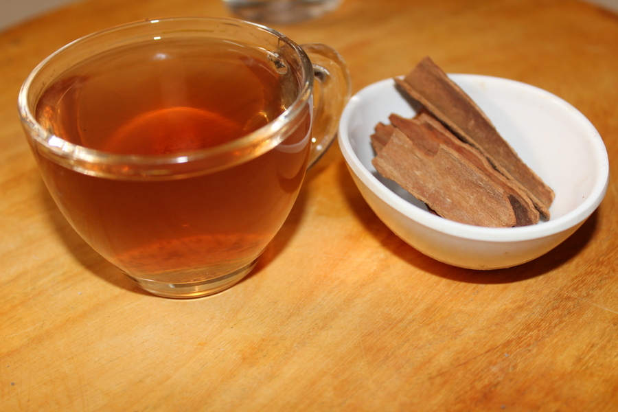 weight loss drink placed in a small bowl