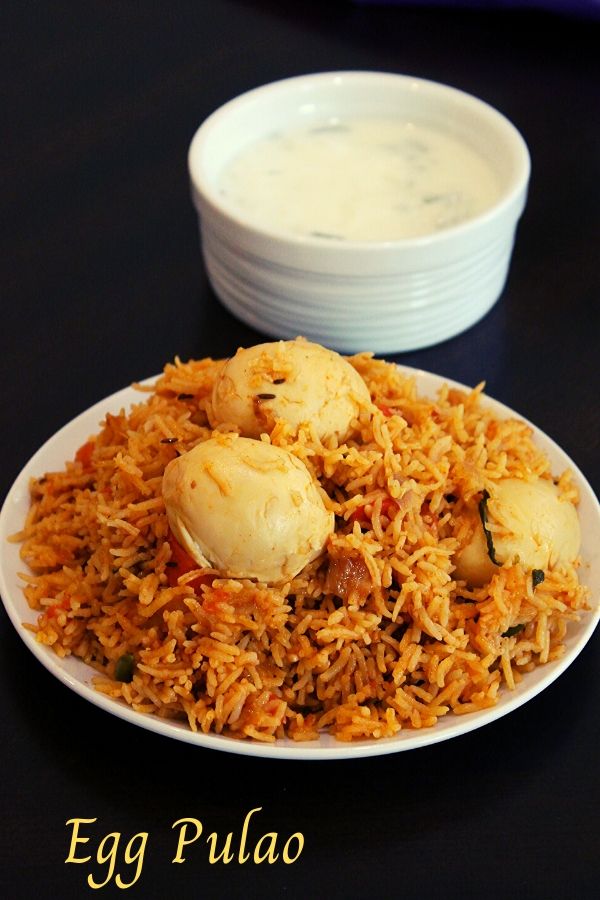 egg pulao recipe